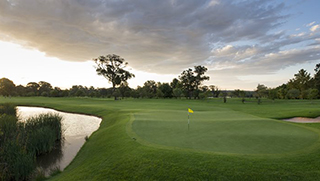 Golf course at the Houghton Golf Club