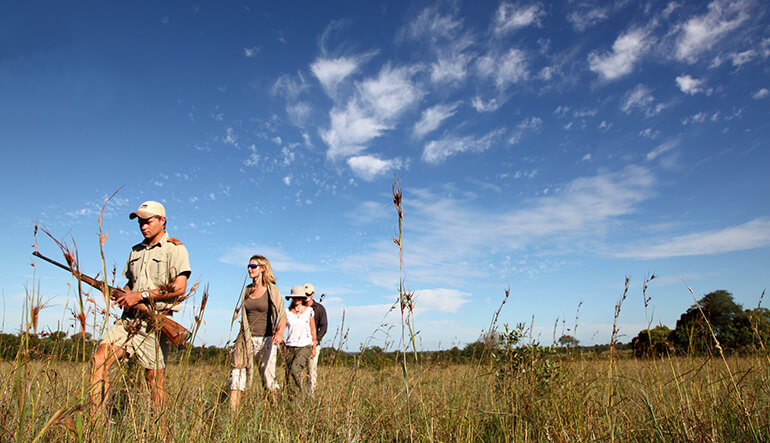 Walking safari through the Kruger National Park
