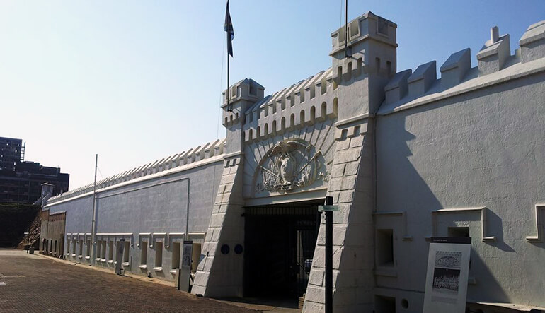 The Old Fort at Constitution Hill in Johannesburg