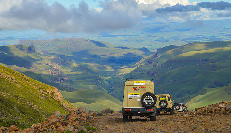 Views from the Sani Pass