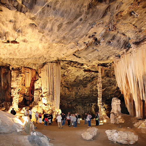 Bothas Hall in the Cango Caves in Oudtshoorn