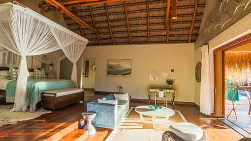 Azura Benguerra Mozambique Presidential Villa Master Bedroom