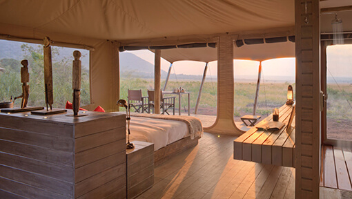 Suite of andBeyond Kichwa Tembo Tented Camp in Kenya