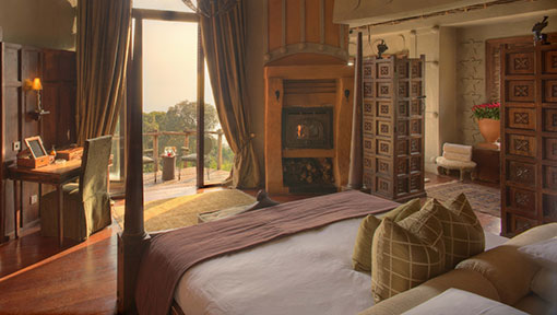 Bedroom suite of andBeyond Ngorongoro Crater Lodge