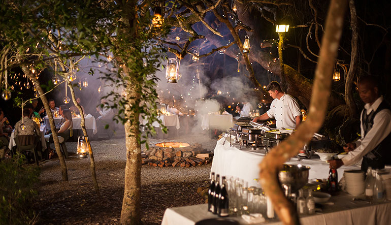 Boma Dining at Grootbos Private Nature Reserve
